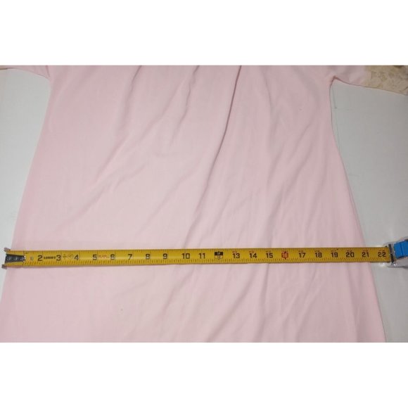 Vintage Stones Wear Nightgown Dress Pink Embroidery Women's Size Medium Made USA - Picture 8 of 8